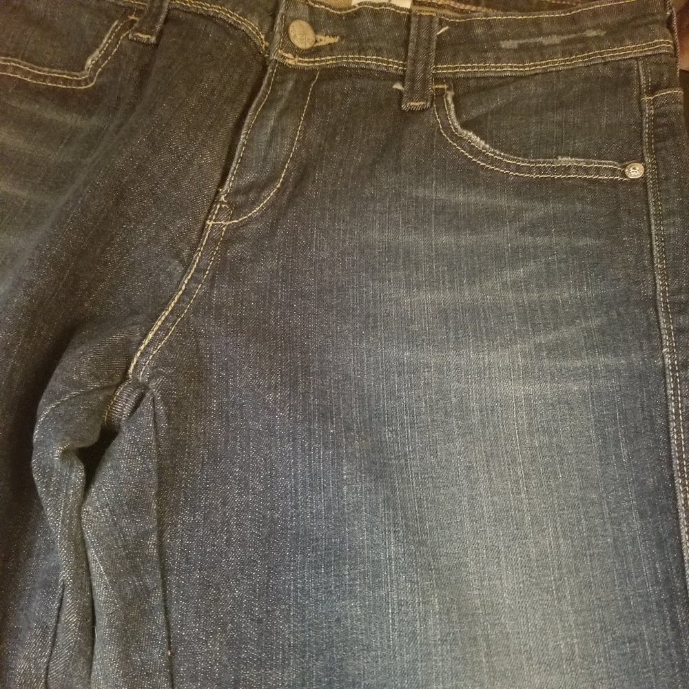 Levis Night Blue Rhinestone Pocket Jeans - Picture 6 of 7